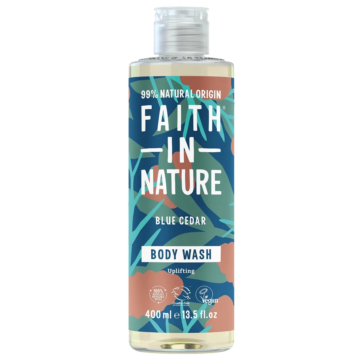 Faith In Nature Faith In Nature, Blue Cedar, Cleansing & Revitalising, Duschgel, 400 ml Regular