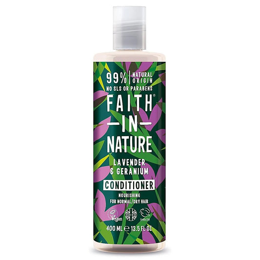 Faith In Nature Faith In Nature, Lavender & Geranium, Haarspülung, Nahrhaft, 400 ml Regular