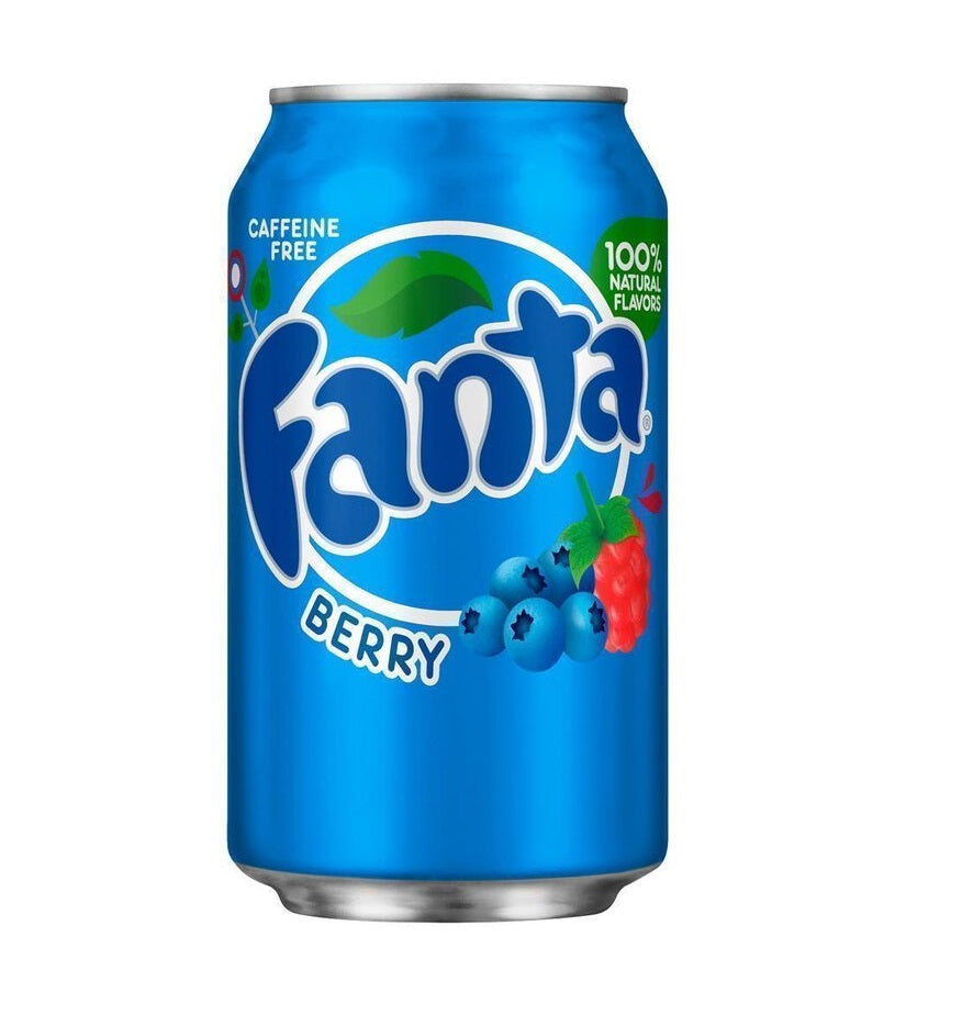 Fanta Berry USA 355ml Erfrischungsgetränk mit Beerengeschmack - Candyshop.ch