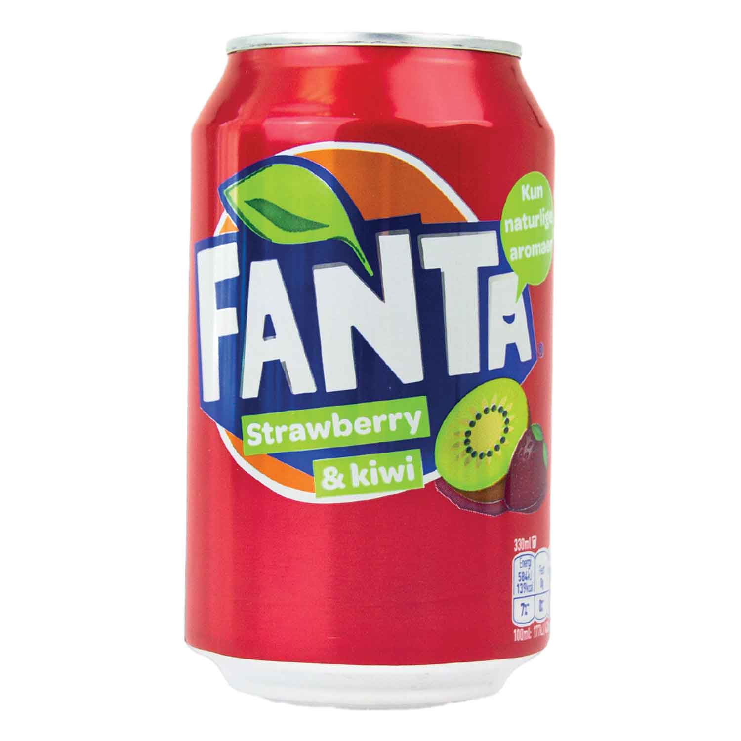 Fanta Strawberry & Kiwi 330ml - Candyshop.ch