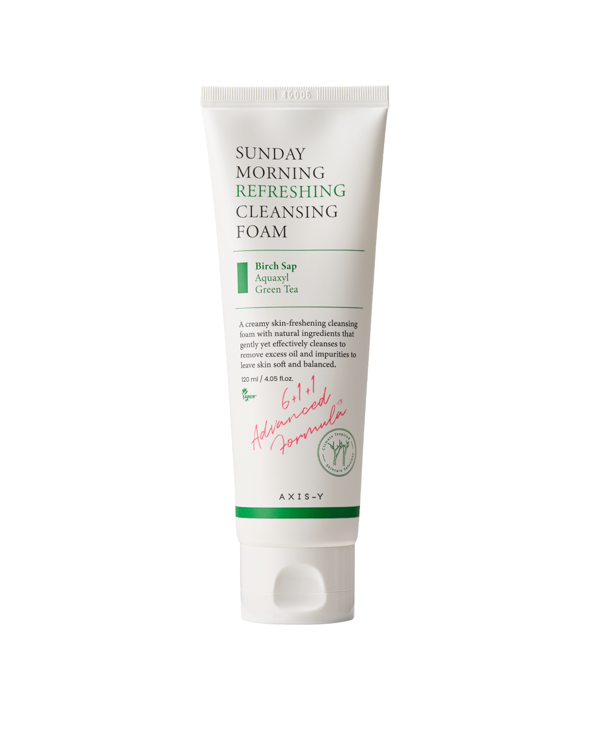 Axis-Y Sunday Morning Refreshing Cleansing Foam 120ml