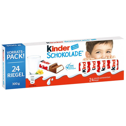 kinder Schokolade 24er 300g - Candyshop.ch