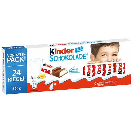 kinder Schokolade 24er 300g - Candyshop.ch