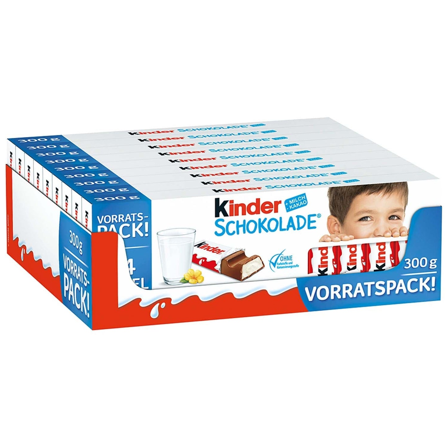 kinder Schokolade 24er 300g - Candyshop.ch