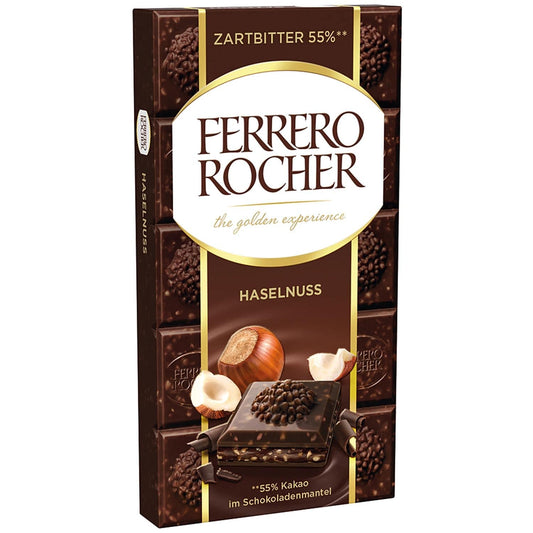 Ferrero Rocher Tafel Zartbitter 90g - Candyshop.ch