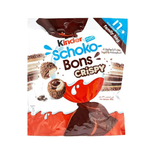 Kinder Schoko Bons Crispy 89g Big Pack - Candyshop.ch