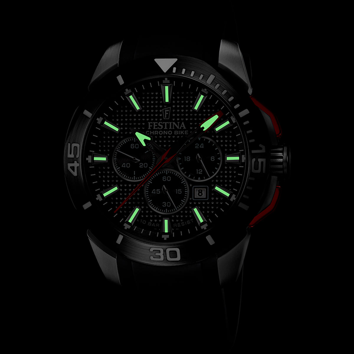 FESTINA CHRONO BIKE F20642_4 Chronograph Armbanduhr 47 mm Schwarz ansicht-3
