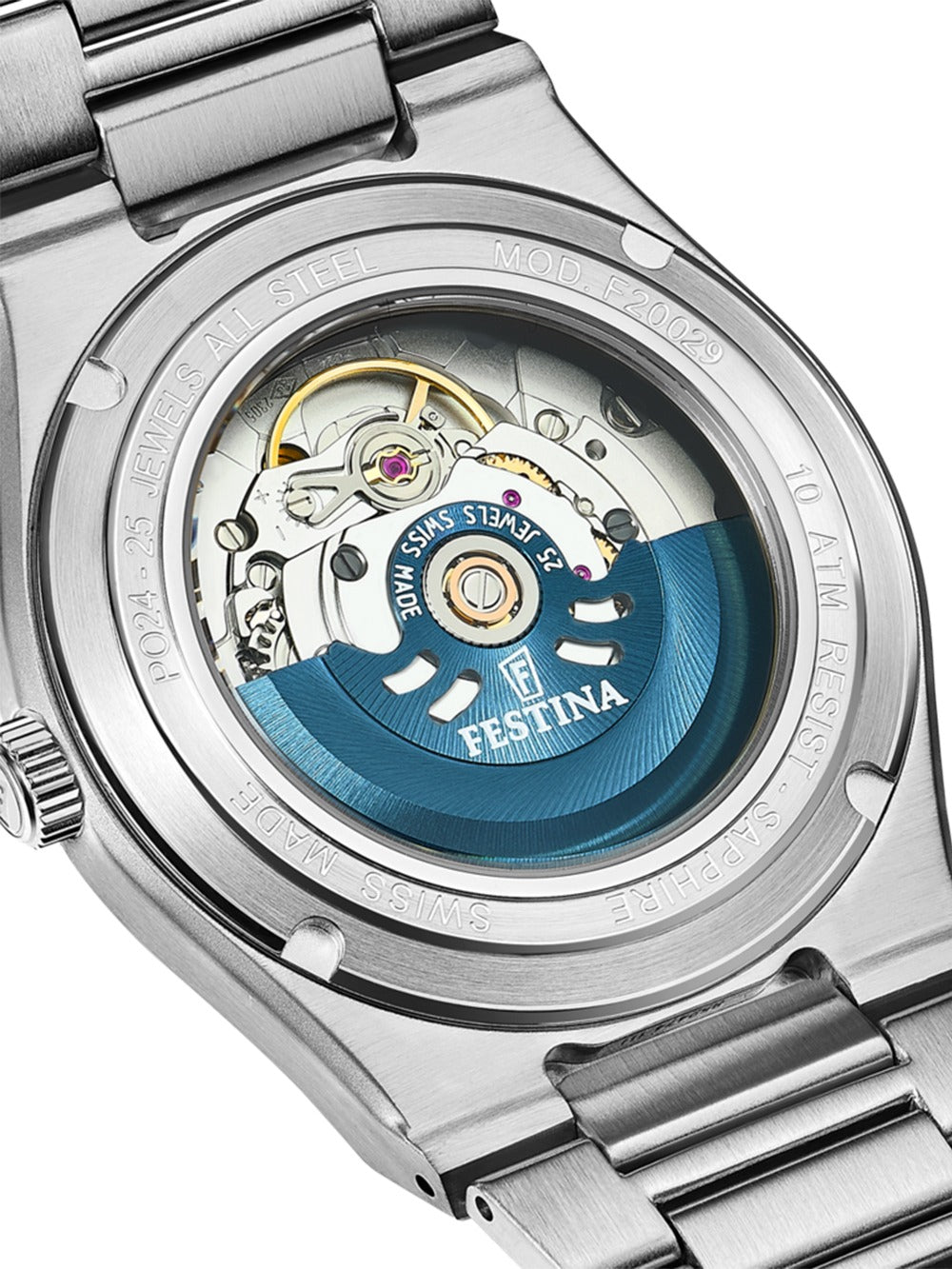 FESTINA Mod. F20029_3 Analoguhr Armbanduhr 46 mm ansicht-3