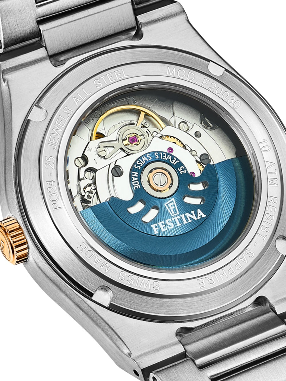 FESTINA Mod. F20030_1 Analoguhr Armbanduhr 46 mm ansicht-3