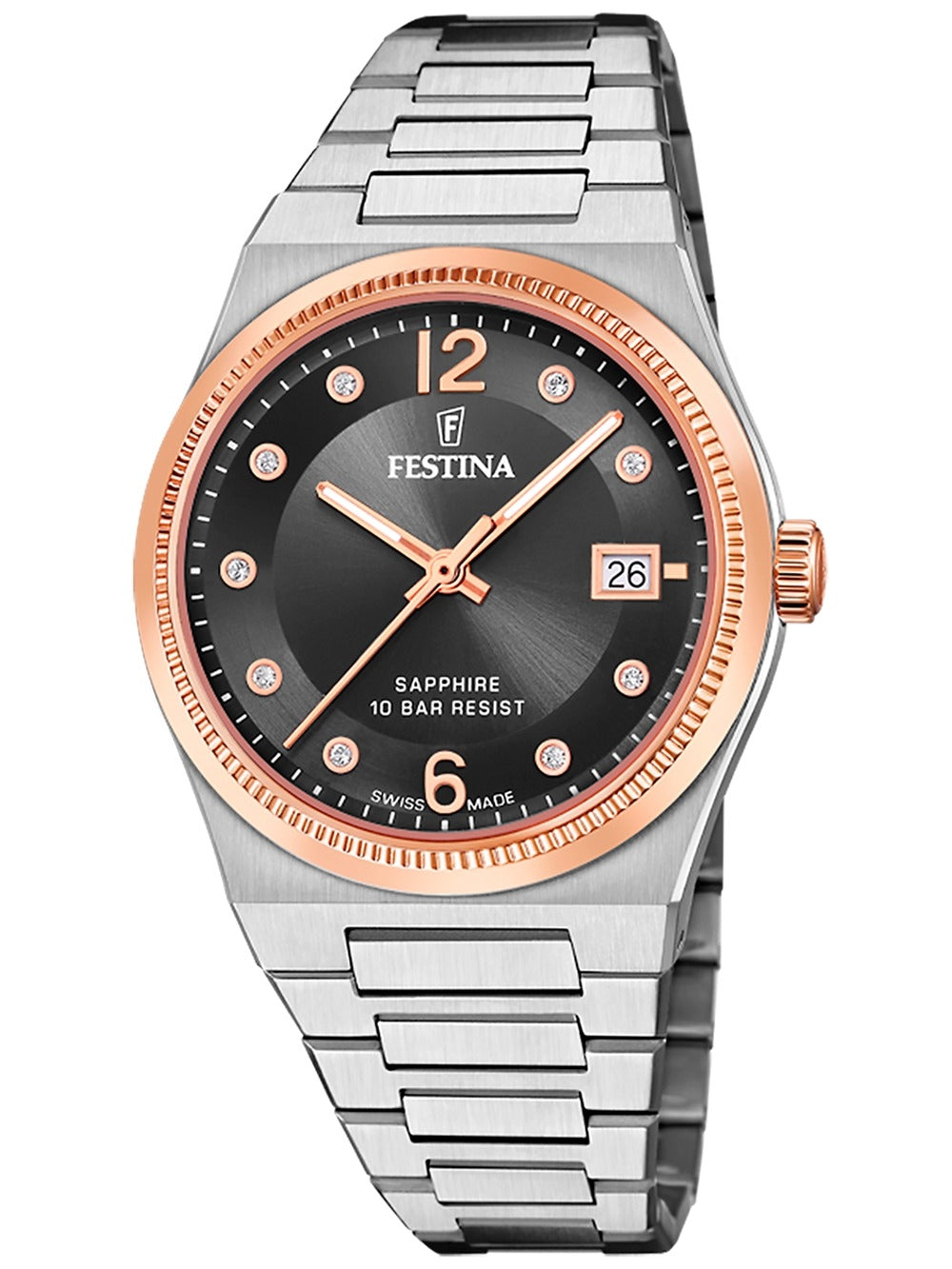 FESTINA Mod. F20037_3 Analoguhr Armbanduhr 46 mm ansicht-2