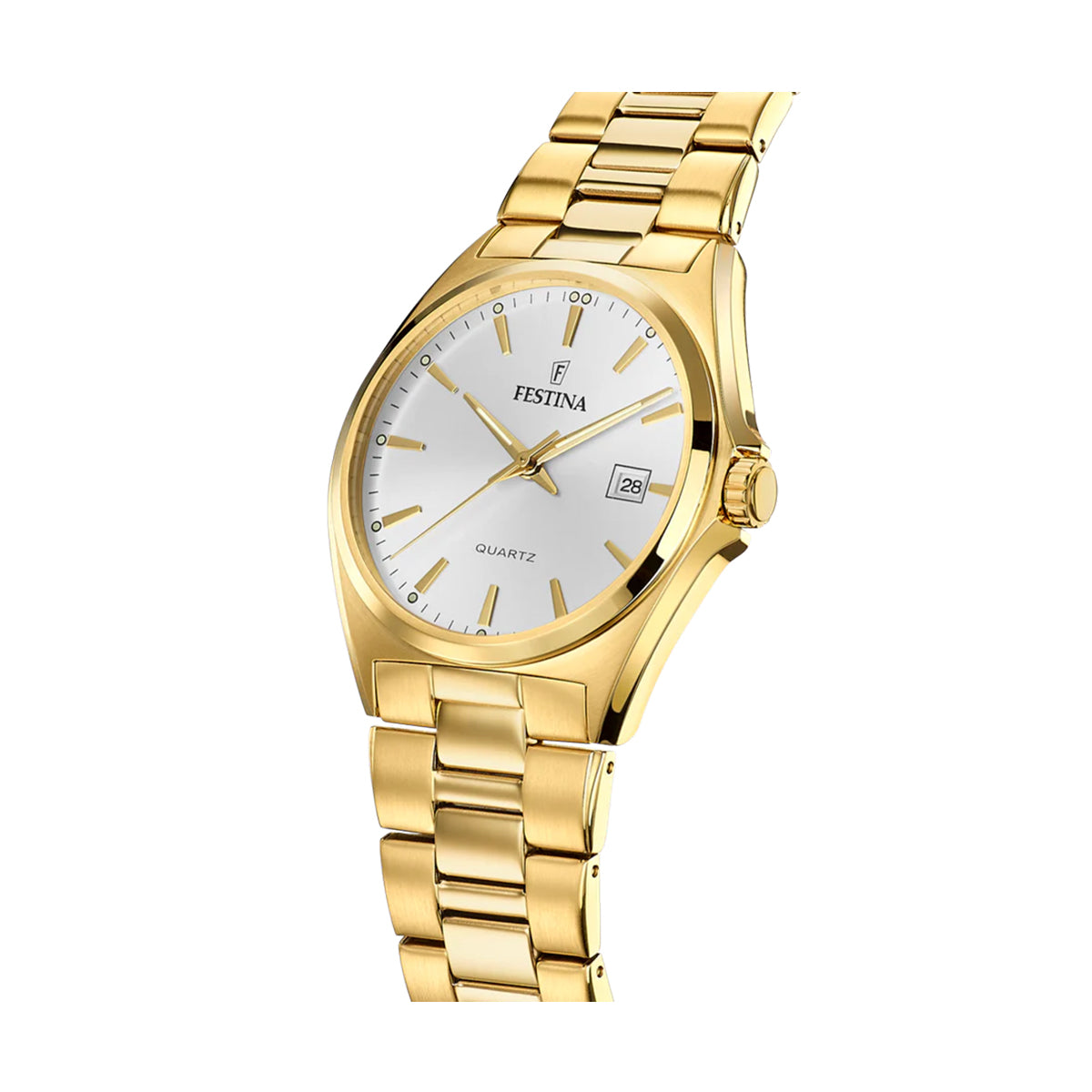 FESTINA Mod. F20555_2 Date Armbanduhr 40 mm Gold ansicht-2