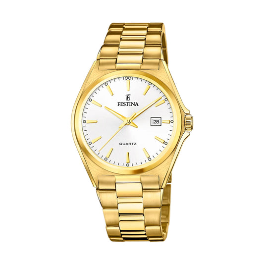 FESTINA Mod. F20555_2 Date Armbanduhr 40 mm Gold