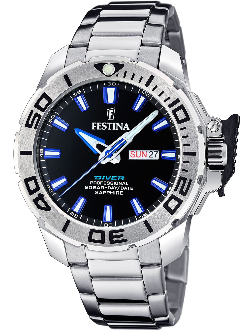 FESTINA Mod. F20665_3 Analoguhr Armbanduhr 46 mm ansicht-2