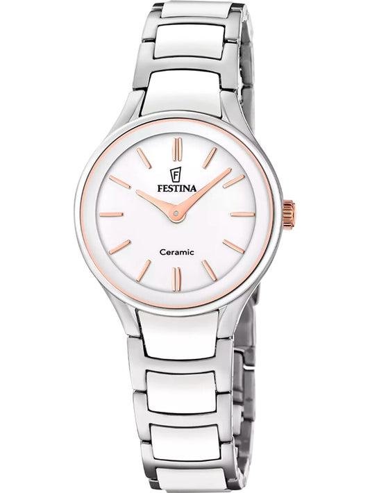 FESTINA Mod. Damen Quarzuhr mit Datum aus Kunststoff 20 mm F20752_1 – Produktansicht