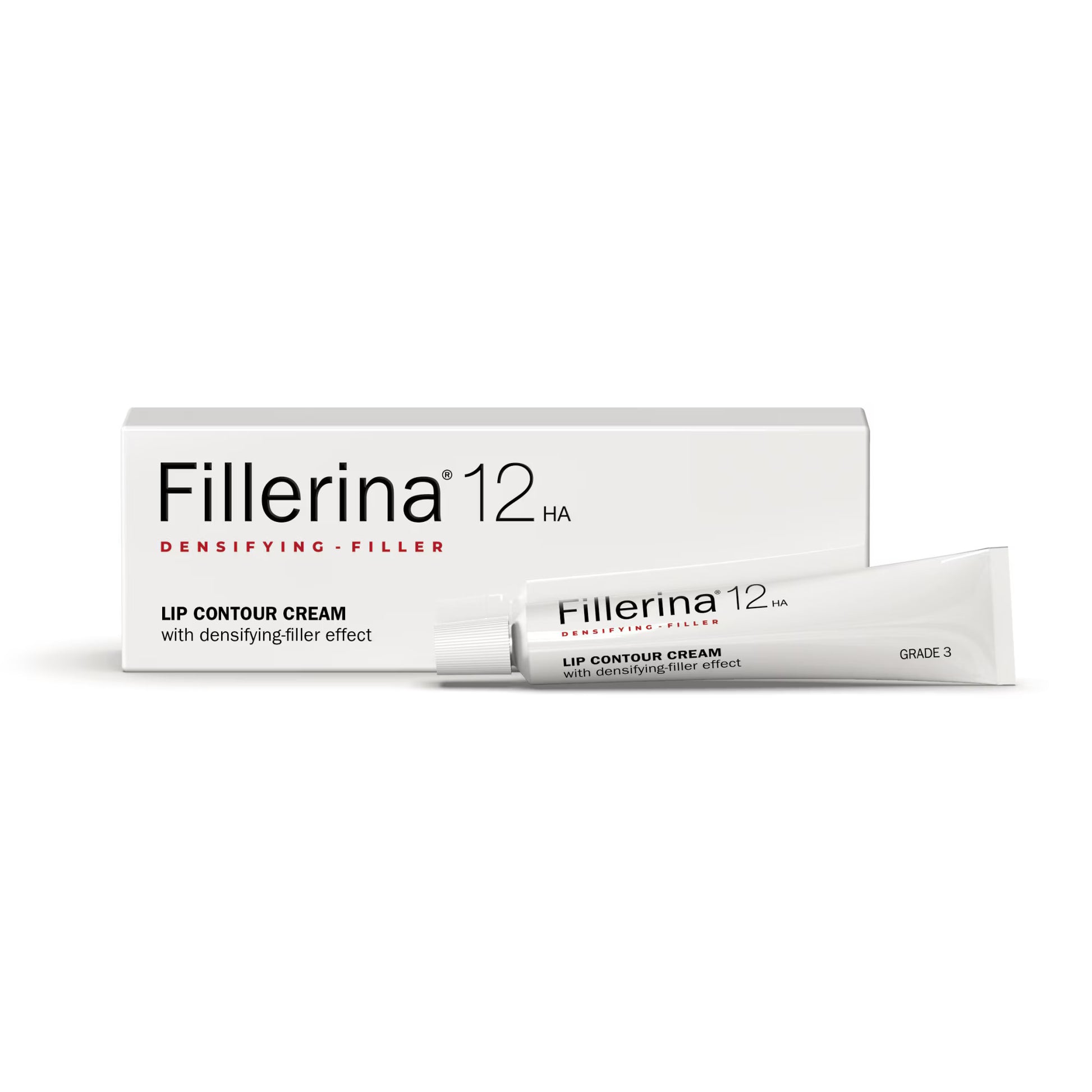 Labo Suisse Labo Suisse, Fillerina 12HA Densifying Filler Grade 3, Hydrieren & Straffen, Sahne, Für Lippenkontur, 15 ml Regul