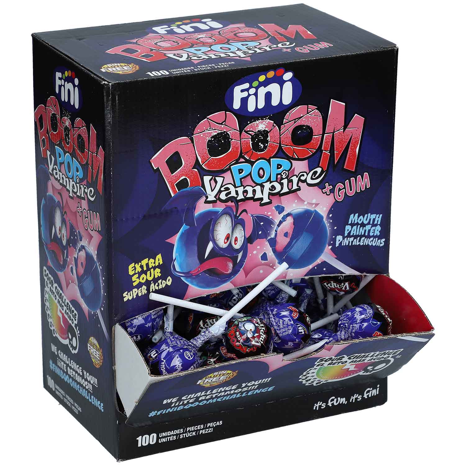 Fini Booom Pop Vampire Lolli + Gum - Candyshop.ch