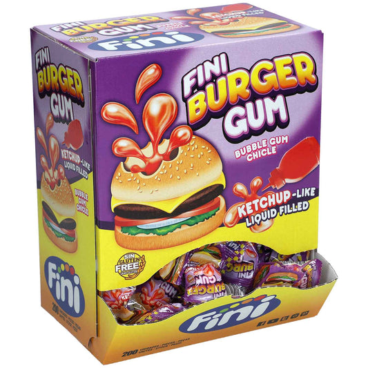 Fini Burger Kaugummis mit Tutti Frutti 200er - Candyshop.ch