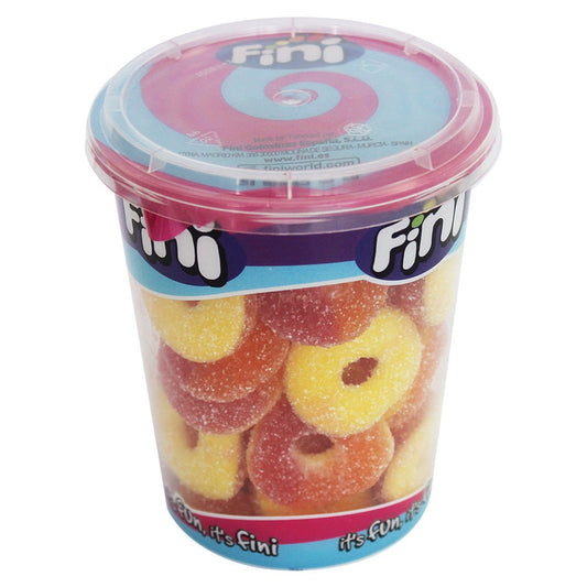 Fini Cup saure Pfirsichringe 200g - Candyshop.ch