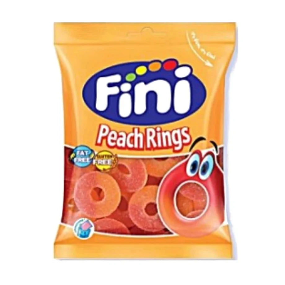 Fini Peach Rings Halal 75g - Candyshop.ch