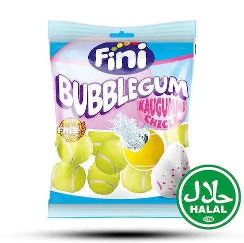 Fini Tennis Bubble Gum Halal 75g - Candyshop.ch