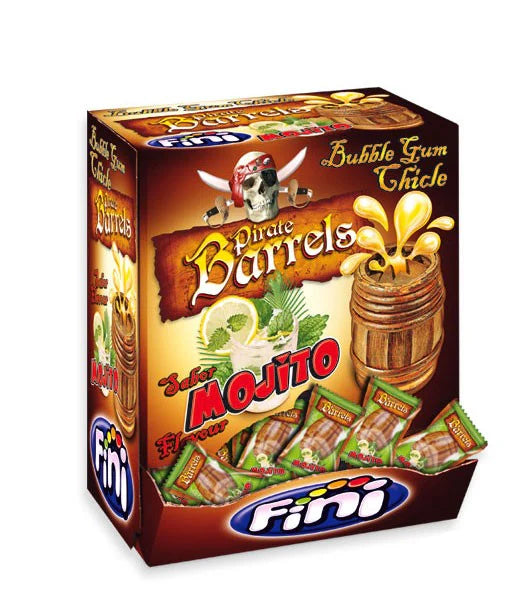 FINI Mojito Pirate Barrels Gum 200er - Candyshop.ch