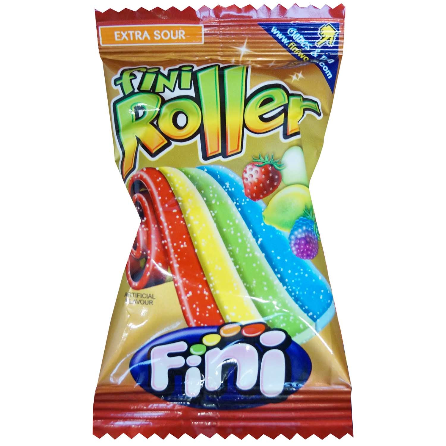 Fini Roller Extra Sour 40x20g - Candyshop.ch