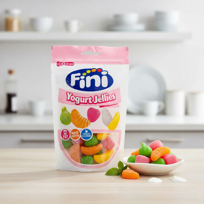 Fini Yogurt Jellies – Fruchtgummis mit Joghurtgeschmack 165 g – Detailansicht