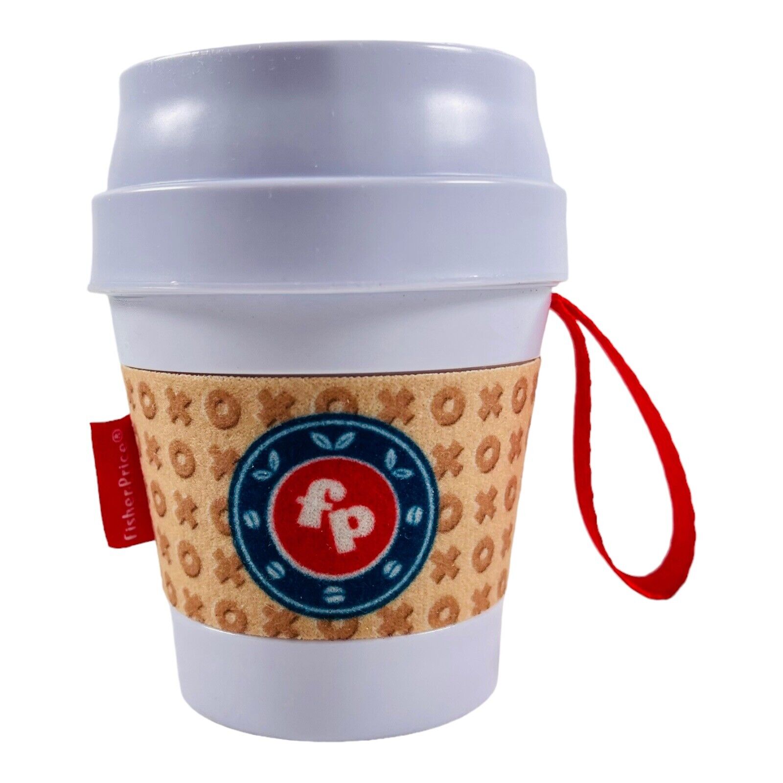 Fisher Price Fisher Price Coffee Cup Rassel mit Beißspielzeug 2-in-1 für Babys ab 3 Monaten Spielzeug / Spielzeug für Sä
