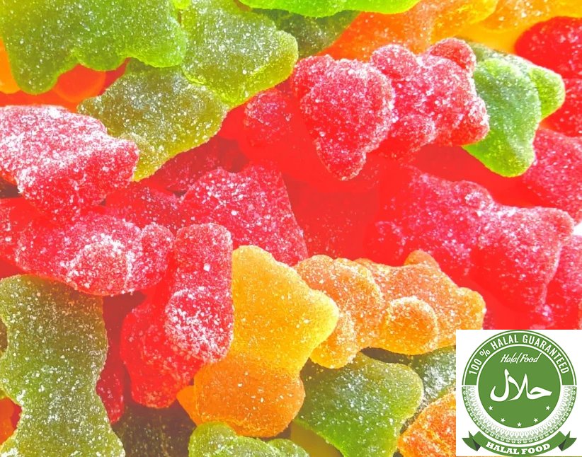 Fizzy Bears 1Kg Halal Fruchtgummi - Candyshop.ch