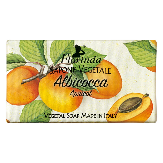 Florinda Florinda, Apricot, Vegan, Reinigung und Hydratisierung, Fruchtig, Duftende Seife, 100 g Regular
