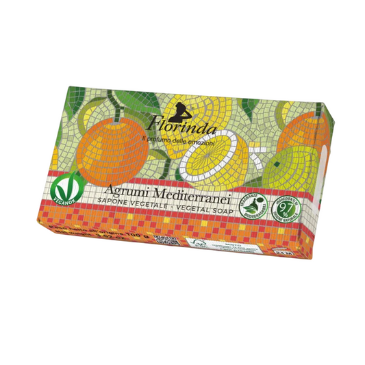 Florinda Florinda, Argumi Mediterranei, Vegan, Hydratisierend, Duftende Seife, Körper, 100 g Regular