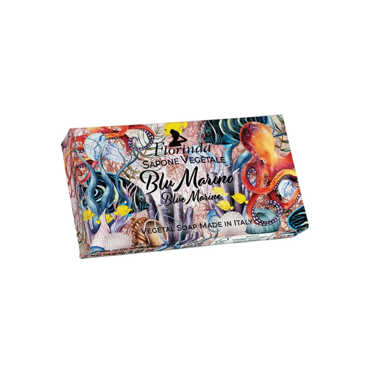 Florinda Florinda, Blue Marine, Vegan, Hydratisierend, Duftende Seife, Körper, 100 g Regular