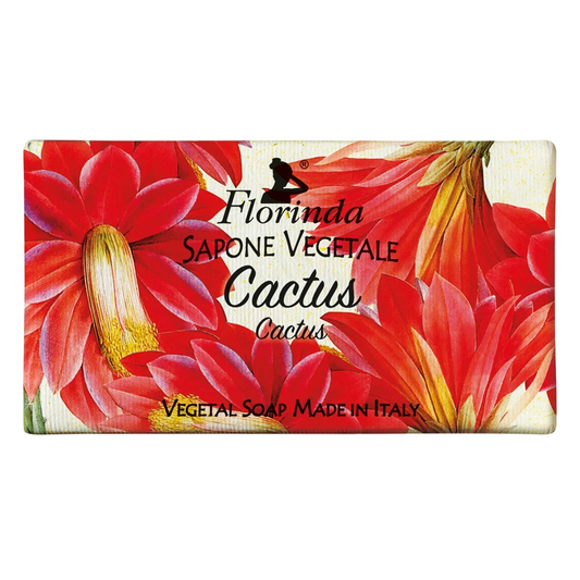 Florinda Florinda, Cactus, Vegan, Reinigung und Hydratisierung, Duftende Seife, 100 g Regular