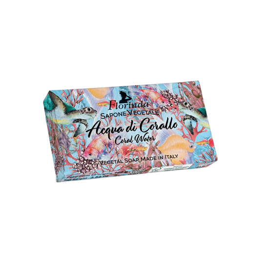 Florinda Florinda, Coral Water, Hydratisierend, Duftende Seife, Körper, 100 g Regular