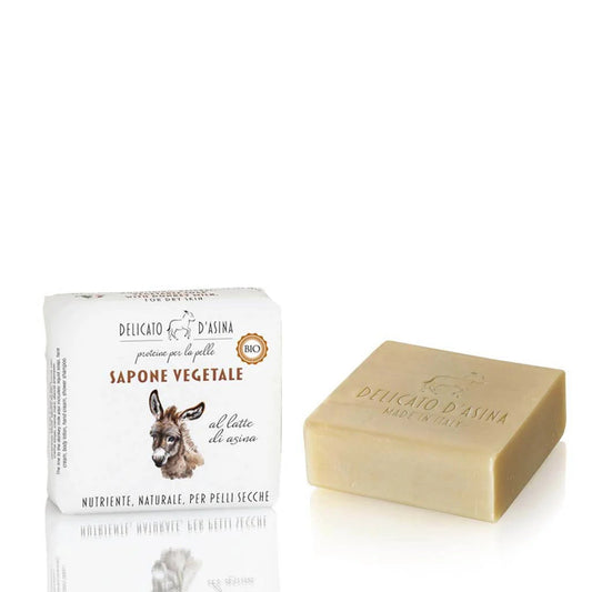 Florinda Florinda, Delicato d'Asina, Reinigung und Hydratisierung, Seifenstück, For Body & Hands, 100 g Regular