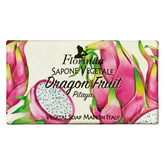 Florinda Florinda, Dragon Fruit, Vegan, Hydrating & Cleansing, Fruchtig, Duftende Seife, Hände & Körper, 100 g Regular
