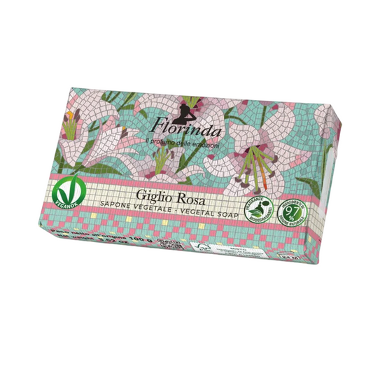 Florinda Florinda, Giglio Rosa, Vegan, Hydratisierend, Duftende Seife, Körper, 100 g Regular