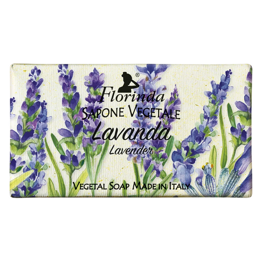 Florinda Florinda, Lavender, Vegan, Hydrating & Cleansing, Floral, Duftende Seife, Körper, 100 g Regular