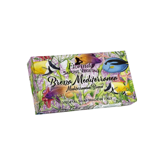 Florinda Florinda, Mediterranean Breeze, Vegan, Hydratisierend, Duftende Seife, Körper, 100 g Regular
