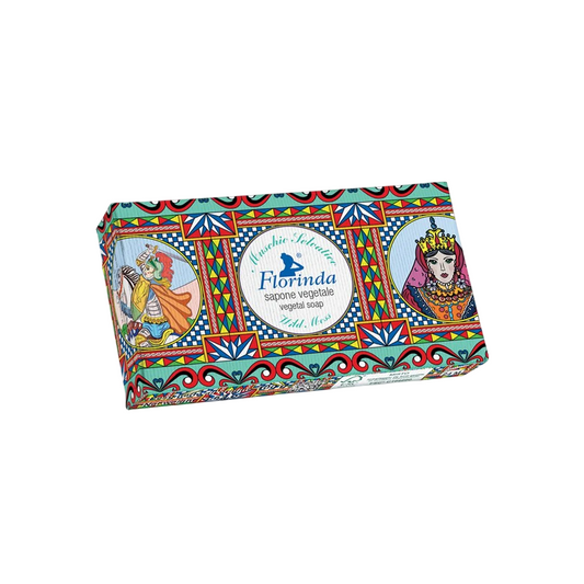 Florinda Florinda, Botteghe Del Sole, Vegan, Hydratisierend, Wild Moss, Duftende Seife, Körper, 100 g Regular