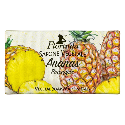 Florinda Florinda, Pineapple, Vegan, Cleansing & Softening, Fruchtig, Duftende Seife, Körper, 100 g Regular