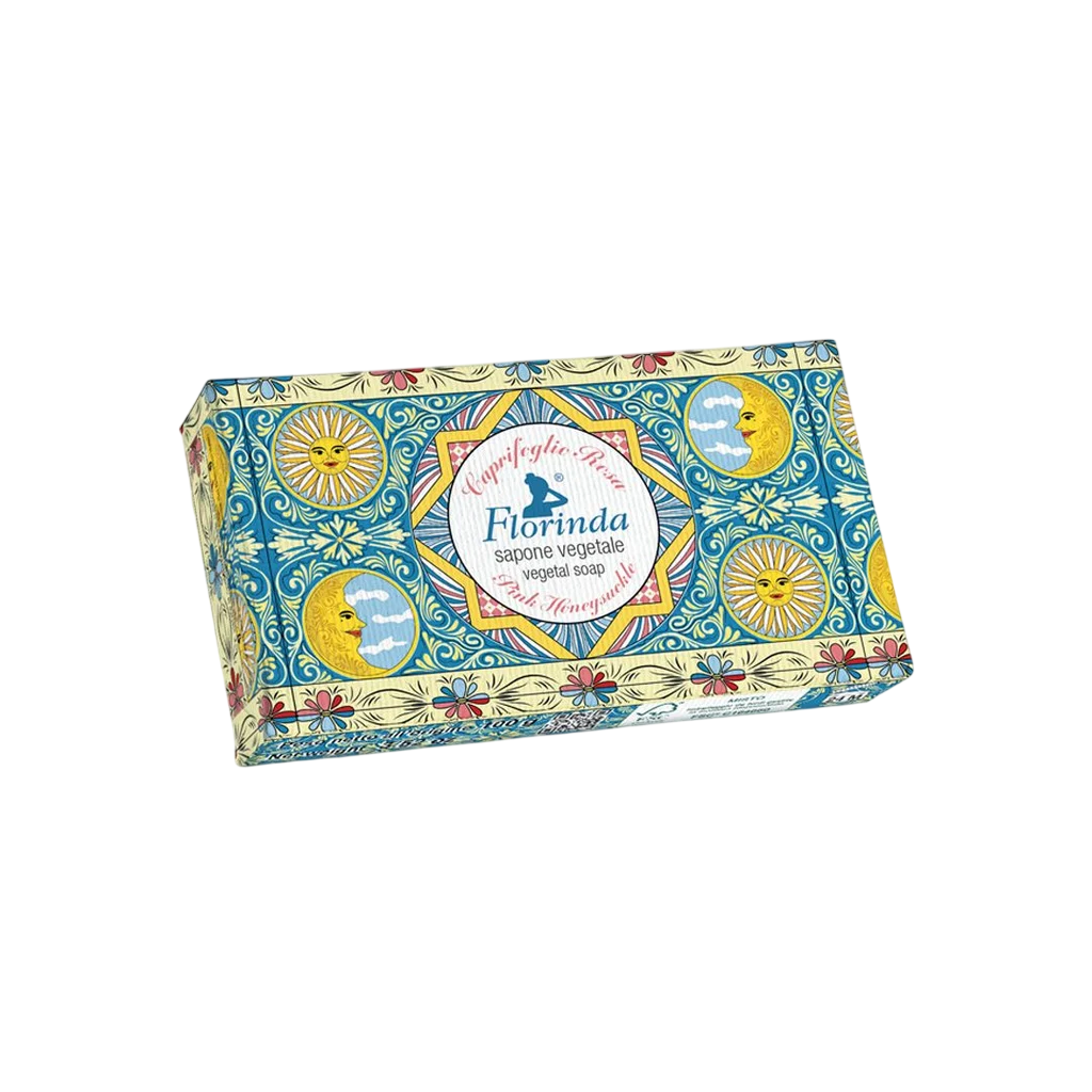 Florinda Florinda, Pink Honeysuckle, Vegan, Hydratisierend, Duftende Seife, Körper, 100 g Regular