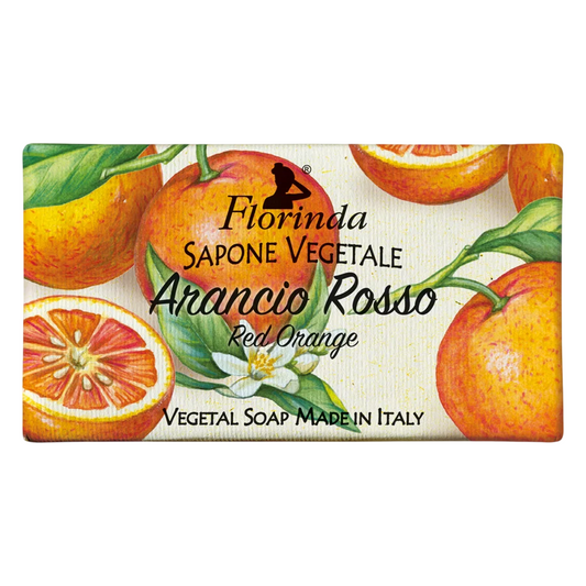 Florinda Florinda, Red Orange, Vegan, Hydratisierend, Duftende Seife, Körper, 100 g Regular