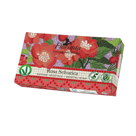 Florinda Florinda, Rosa Selvatica, Cleansing & Softening, Duftende Seife, Körper, 100 g Regular
