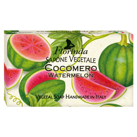 Florinda Florinda, Watermelon, Vegan, Cleansing & Moisturising, Seifenstück, Körper, 100 g Regular