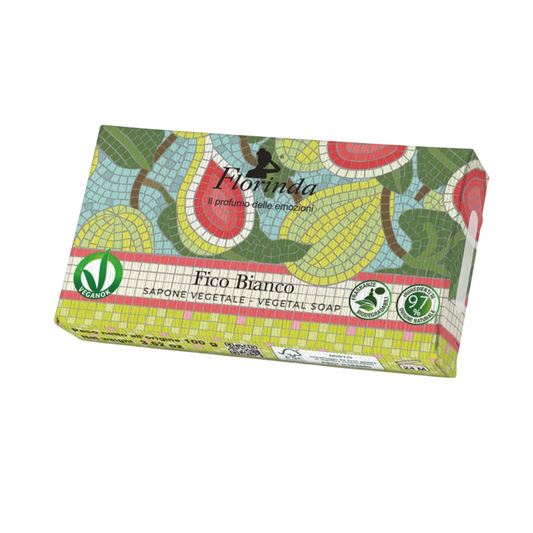 Florinda Florinda, White Fig, Vegan, Hydratisierend, Duftende Seife, Körper, 100 g Regular
