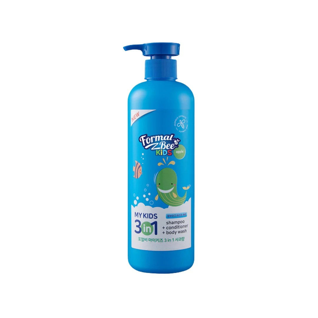 Formal Bee Formal Bee, 3in1 Apple, Haarshampoo, Spülung & Duschgel 3-in-1, 1000 ml Regular