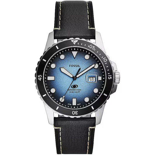 FOSSIL BLUE DIVE FS5960 Date Armbanduhr 42 mm Schwarz