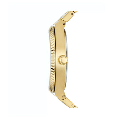 FOSSIL ES5299 Date Armbanduhr 38 mm Gold ansicht-2