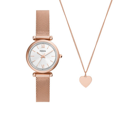 FOSSIL ES5314SET Only Time Armbanduhr 28 mm Gold